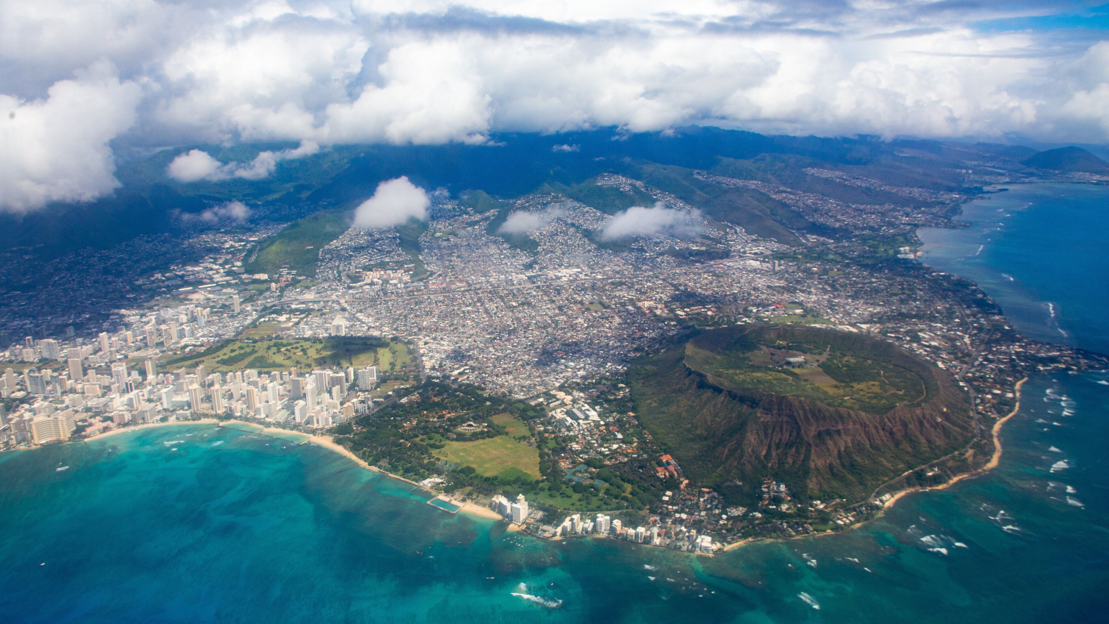 Waikiki featuring general coastal views and landscape views