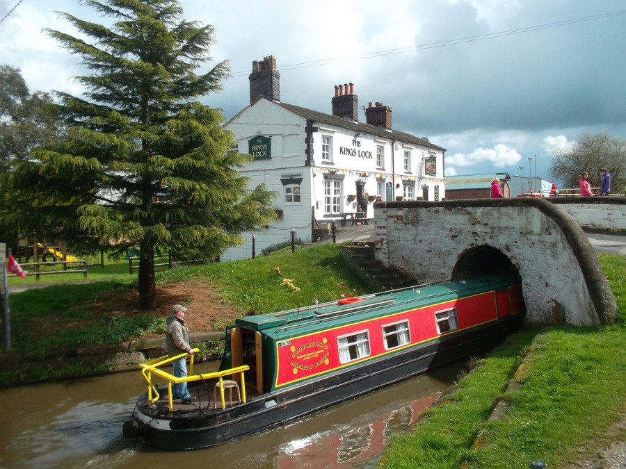 Photograph of Bridge No 167 over the Trent and Mersey Canal at Middlewich.