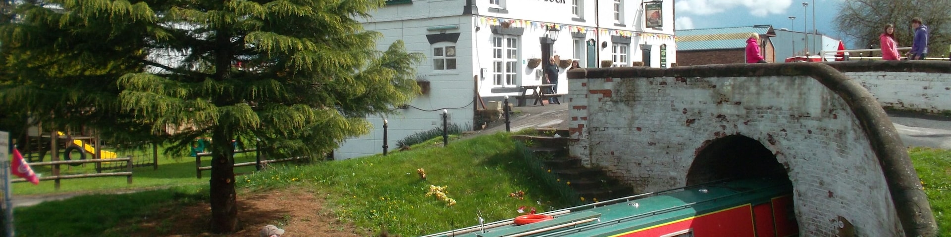 Photograph of Bridge No 167 over the Trent and Mersey Canal at Middlewich.