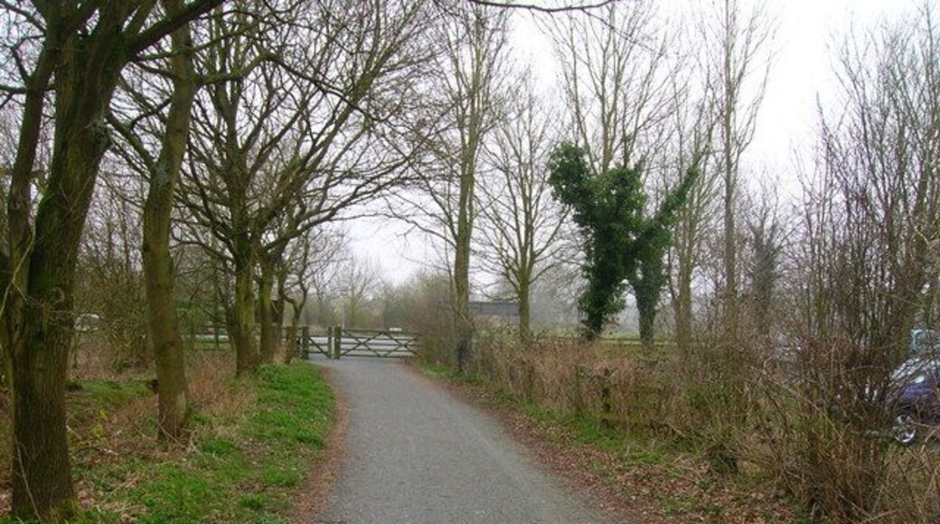 Cycleway in Cuerdon Valley Park