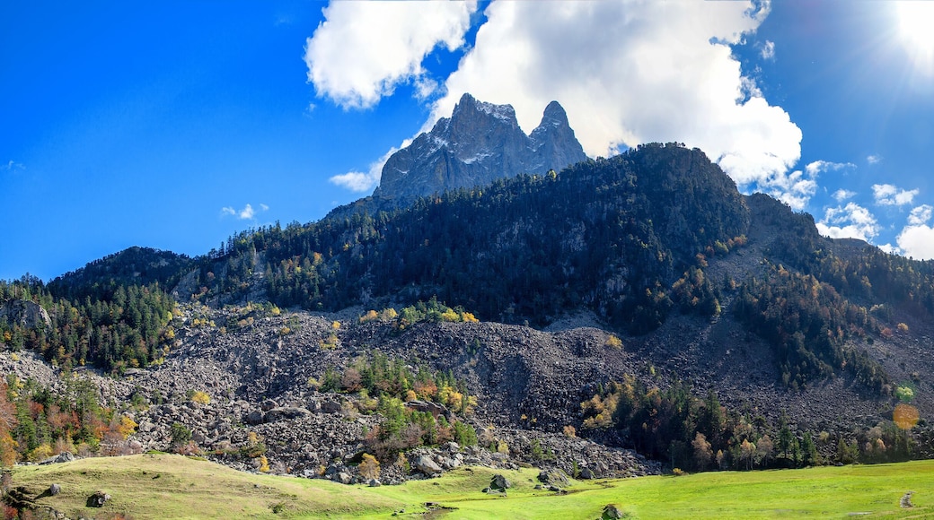 view of the mountain of Pic Du Midi Ossau, France, Pyrenees