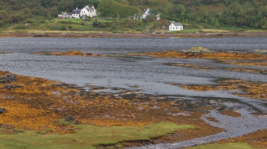 Kinloch Lodge Hotel Seen across Ceann Loch na Dal.