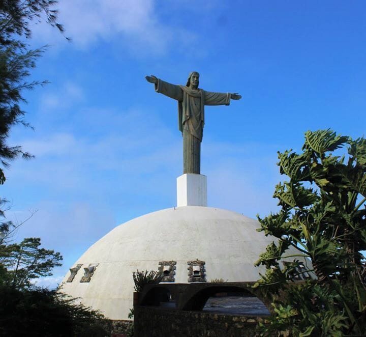 The statue of Christ at Mount Isabel de Torres