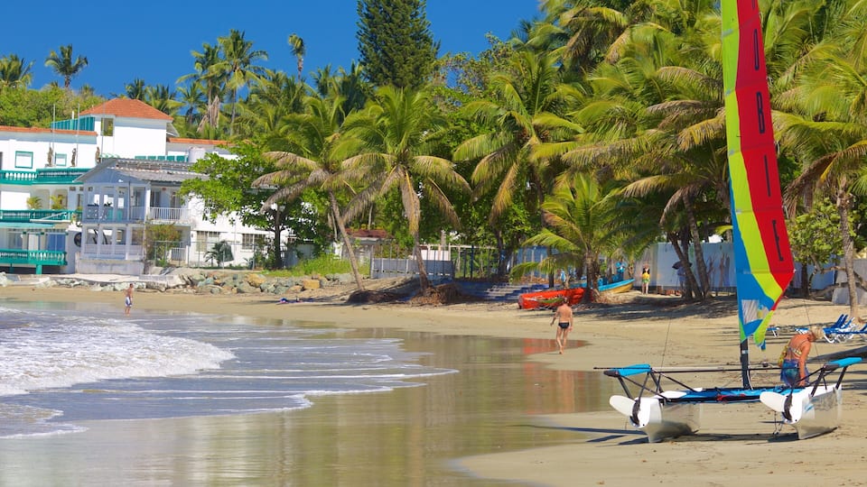 Puerto Plata which includes a sandy beach