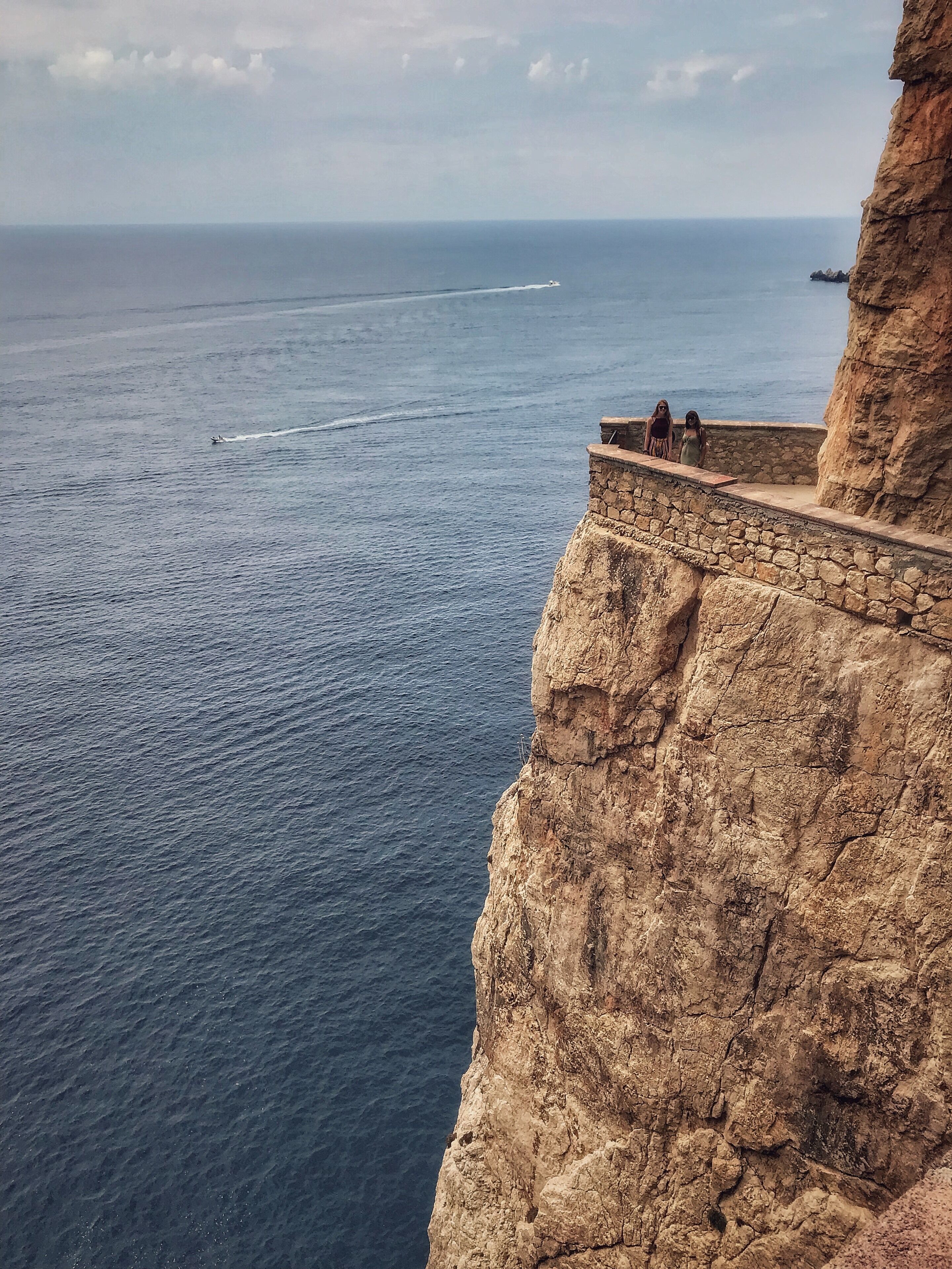 600 hundred steps to the caves but every twist and turn has a great photo opportunity, a must see when in Alghero. Drive there, it’s the only way to use the steps, if you go by boat it takes you straight into caves and you won’t see the steps.