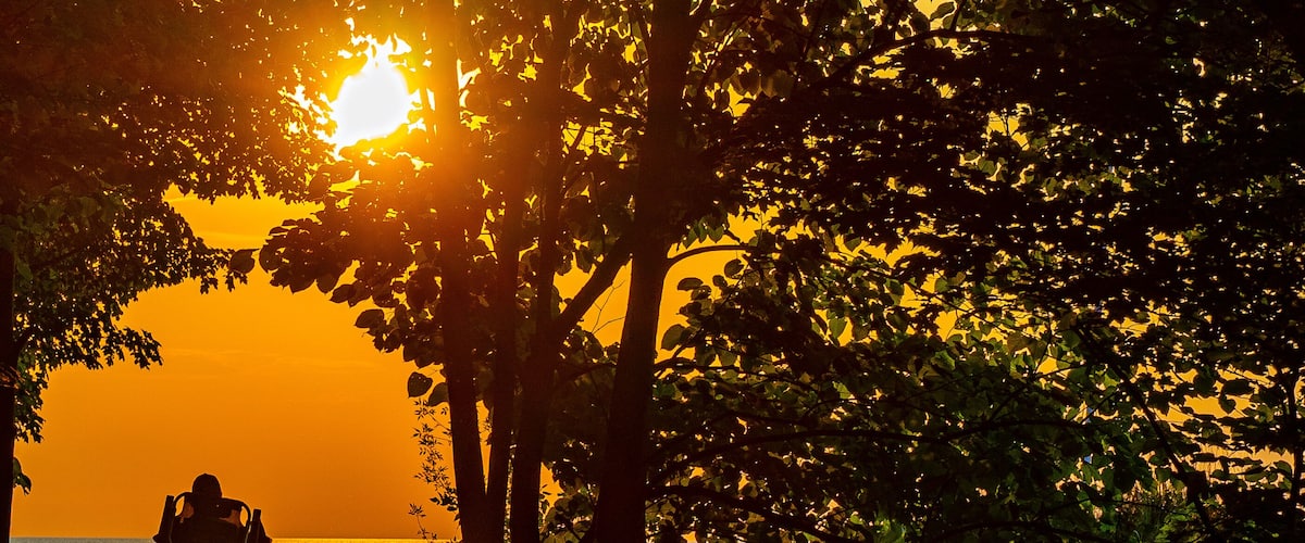 Michigan SunSet, Sawyer. One of my favorite places in the Midwest of united states