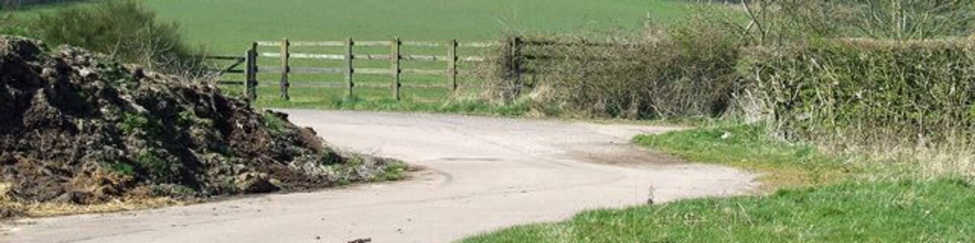 Grazing Land and Woods, Hilton Park, Staffordshire Strange! North of the M54 most of the land in the square is used for grazing and woodland; south of the M54 cereal crops and fruit predominate!