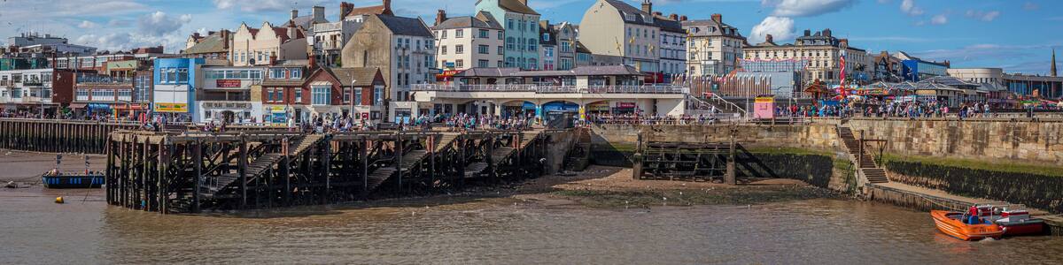 Bridlington harbour, Pano.