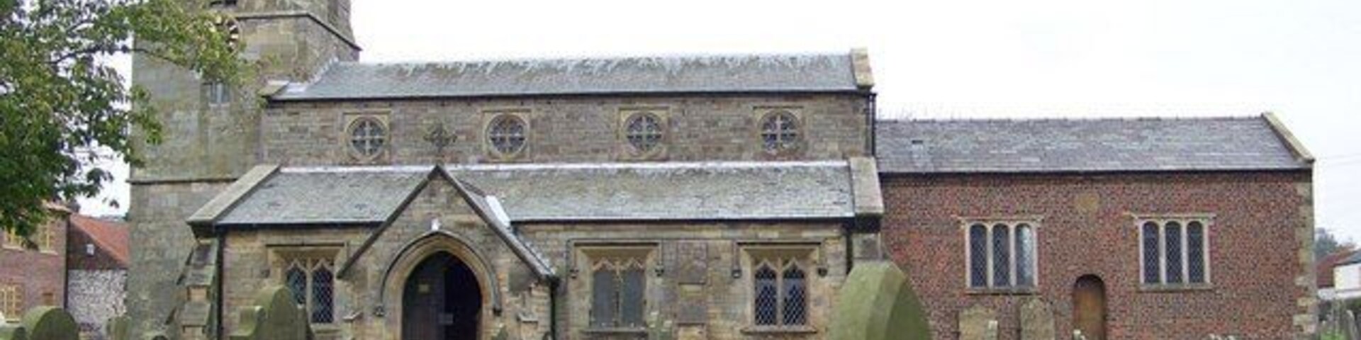 St Michael's Church, Bempton, East Riding of Yorkshire, England. Probably built by the monks of Bridlington Priory, this Norman structure was founded in c1120 on the site of an earlier church which had been destroyed by the forces of William 1st in 1070.