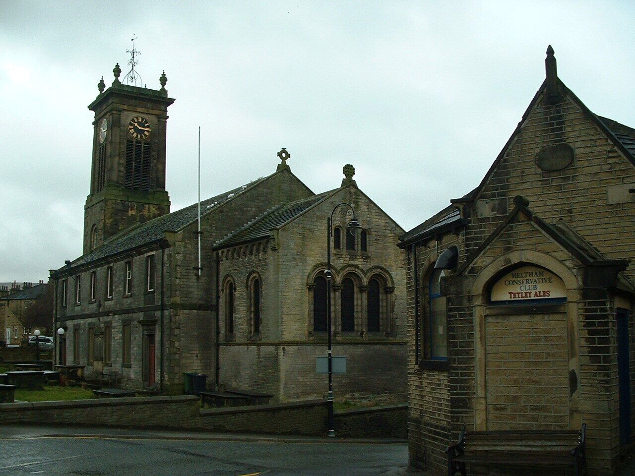 St Bartholomew's Church, Meltham. rebuilt 1782-6