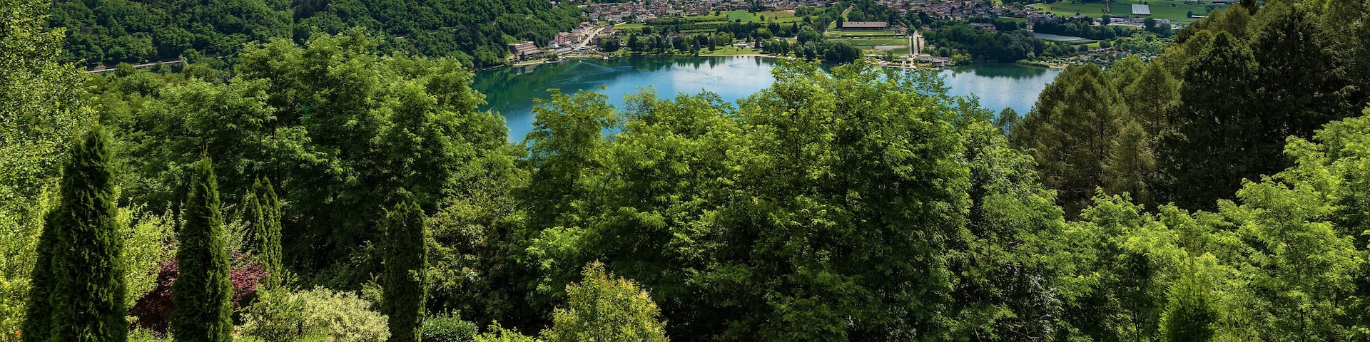Levico Terme and the Lake (Lago di Levico) - Trentino Italy