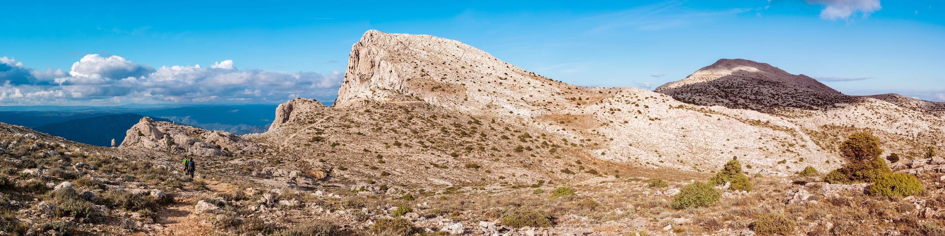 Sardegna, panorama di Monte Corrasi a Oliena, Italia