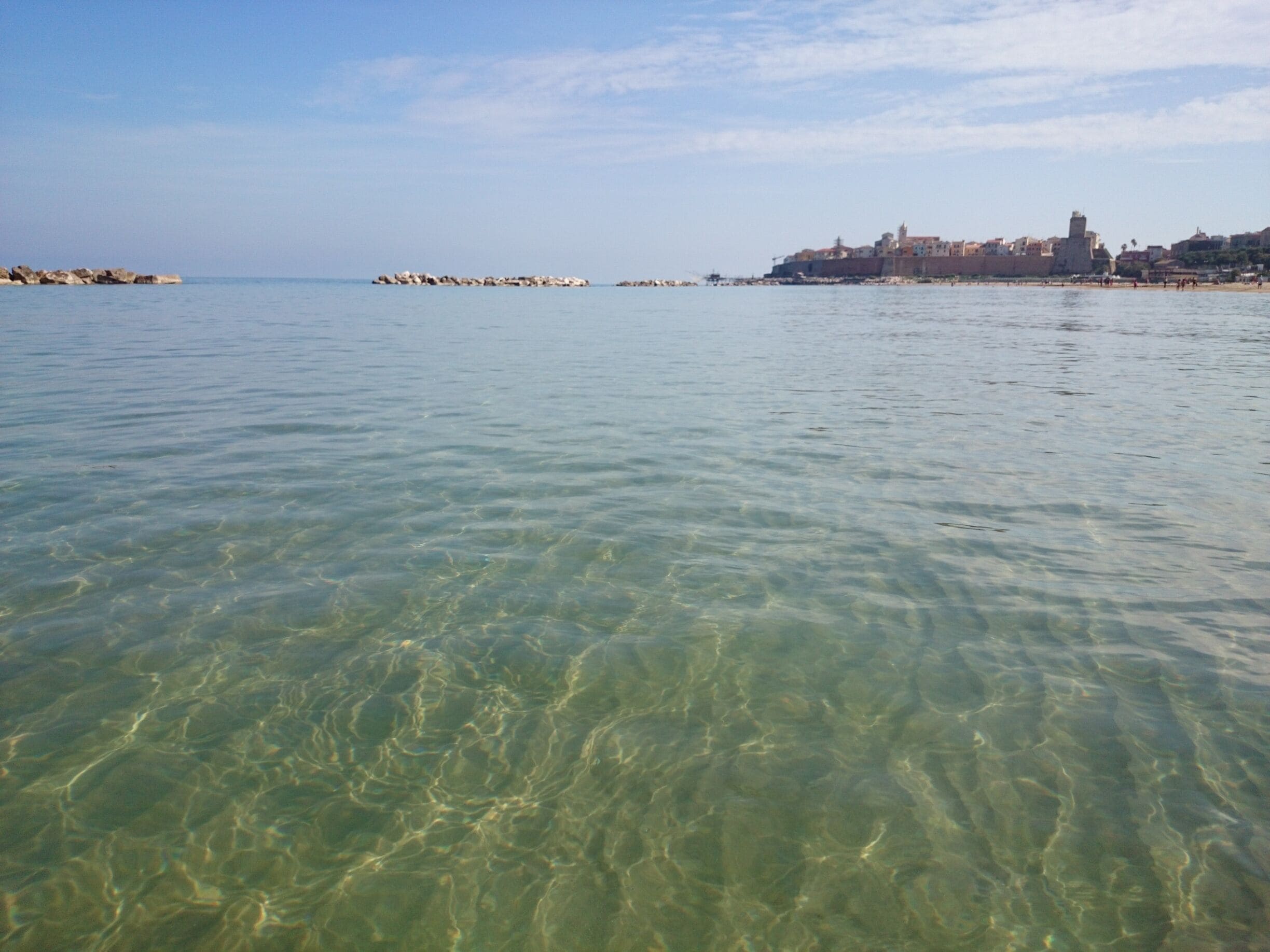 Fantastic sea in october 