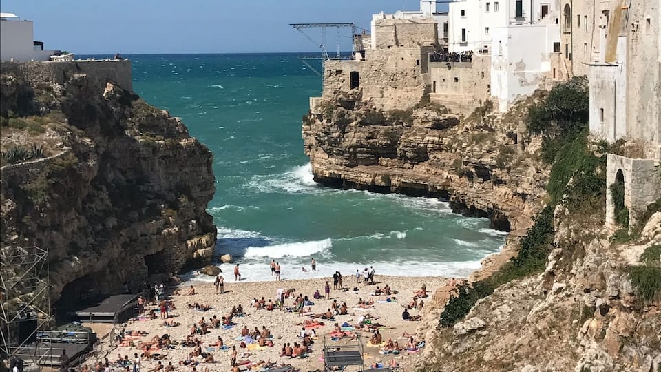 Spiaggia Polignano a mare