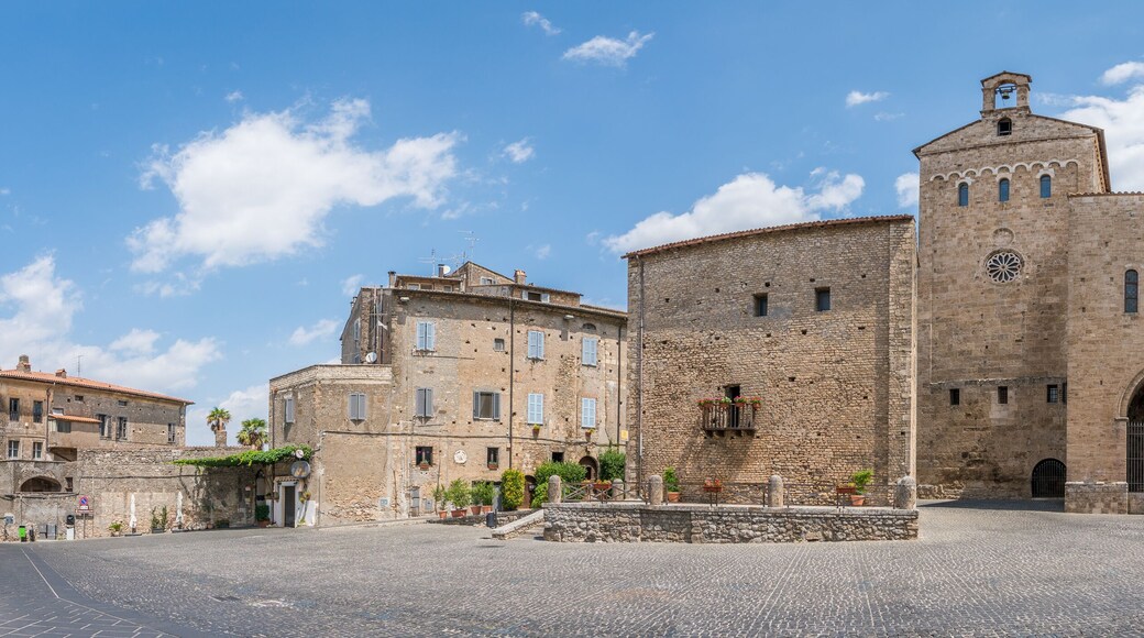Scenic sight in Anagni, province of Frosinone, Lazio, central Italy.