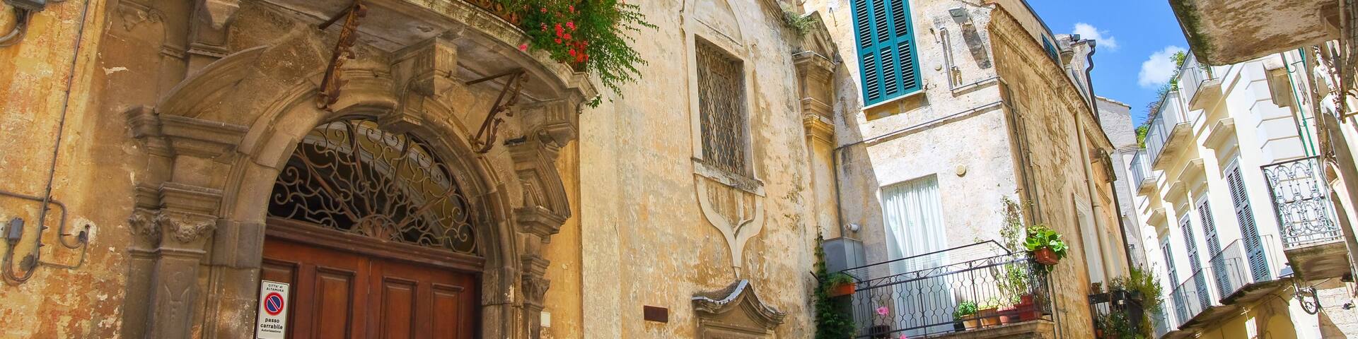 Alleyway. Altamura. Puglia. Italy.