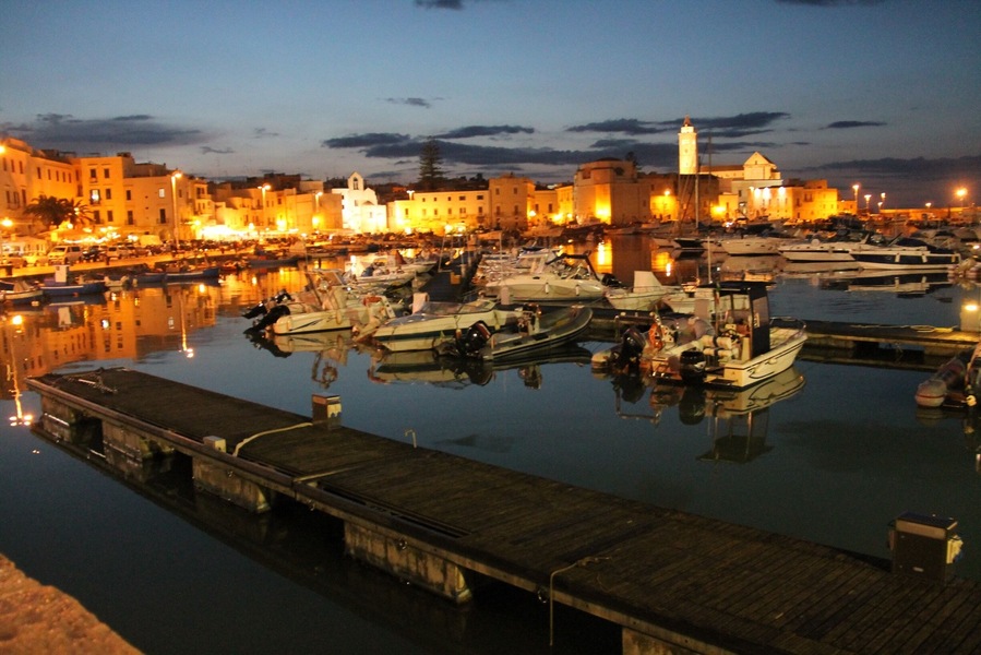 Charming little port in Puglia, very quiet and beautiful, a must go in Puglia