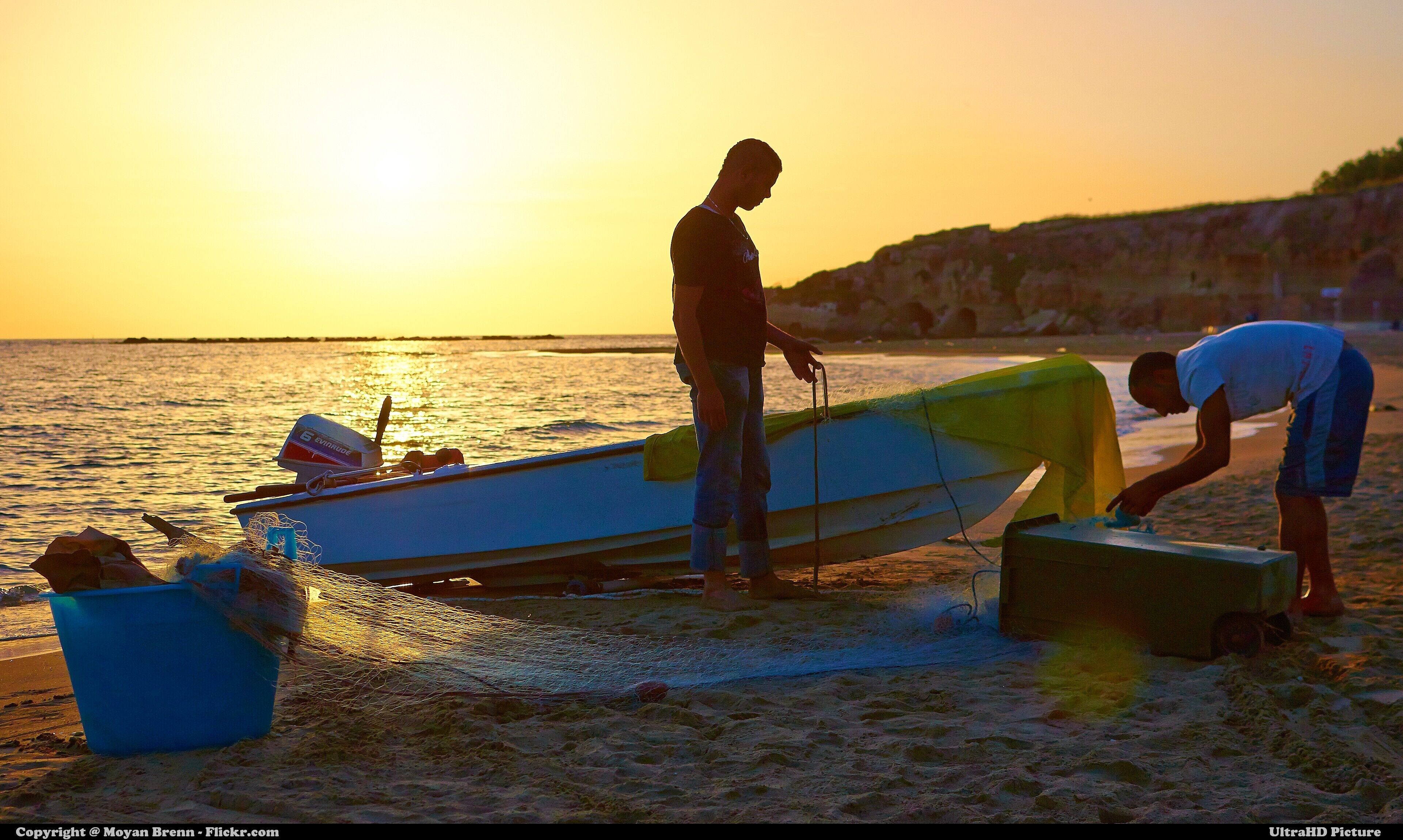 Two fisherman back to the beach after their duty .Visit my travel blog earthincolors.wordpress.com to see my best pics and read my travel stories **** COPYRIGHT AND CC INFORMATION **** If you like and want to use my photos you can do it for free BUT first you HAVE to read and respect my rules and policy reported in my profile page here www.flickr.com/people/aigle_dore/ Thanks
