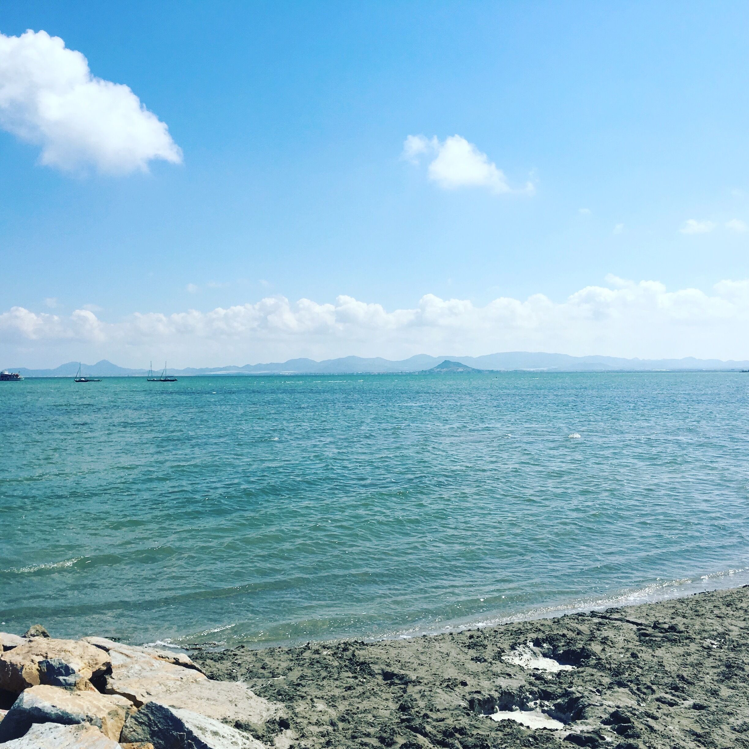 Hidden place in Murcia. Flight to San Javier airport then 5 mins by taxi. The place itself is purely residential with a few bars and clubs for local entertainment. The beach is sandy which is a big plus. However, it is always windy, even when it's +30.