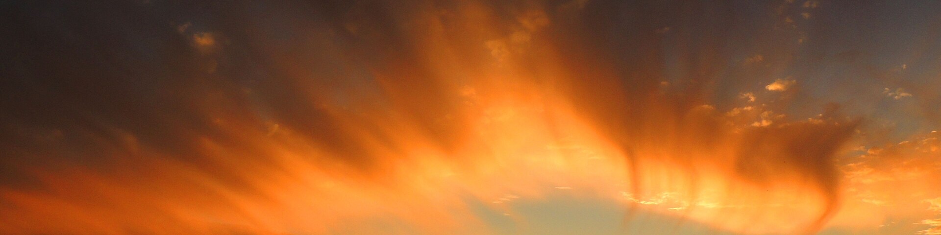brilliant sunset in osage beach, over the water at lake of the ozarks, missouri