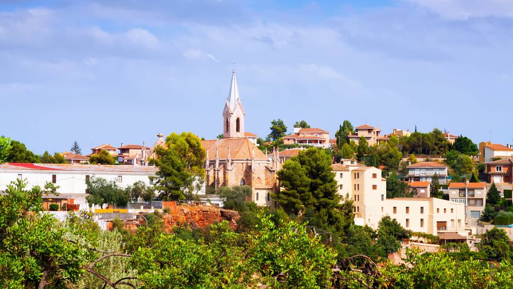 General view of Onda. Valencian Community, Spain