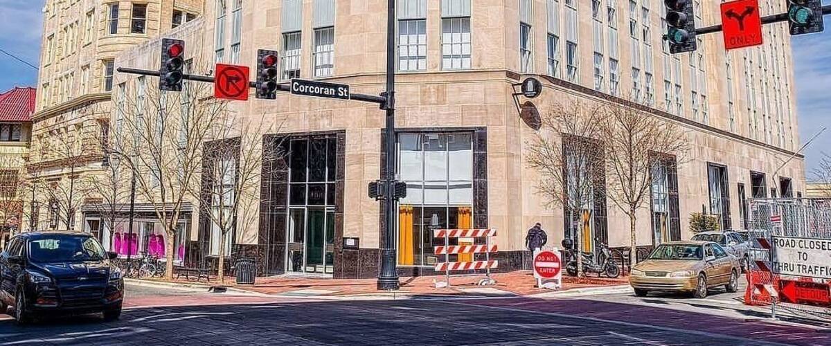 21c hotel in downtown Durham