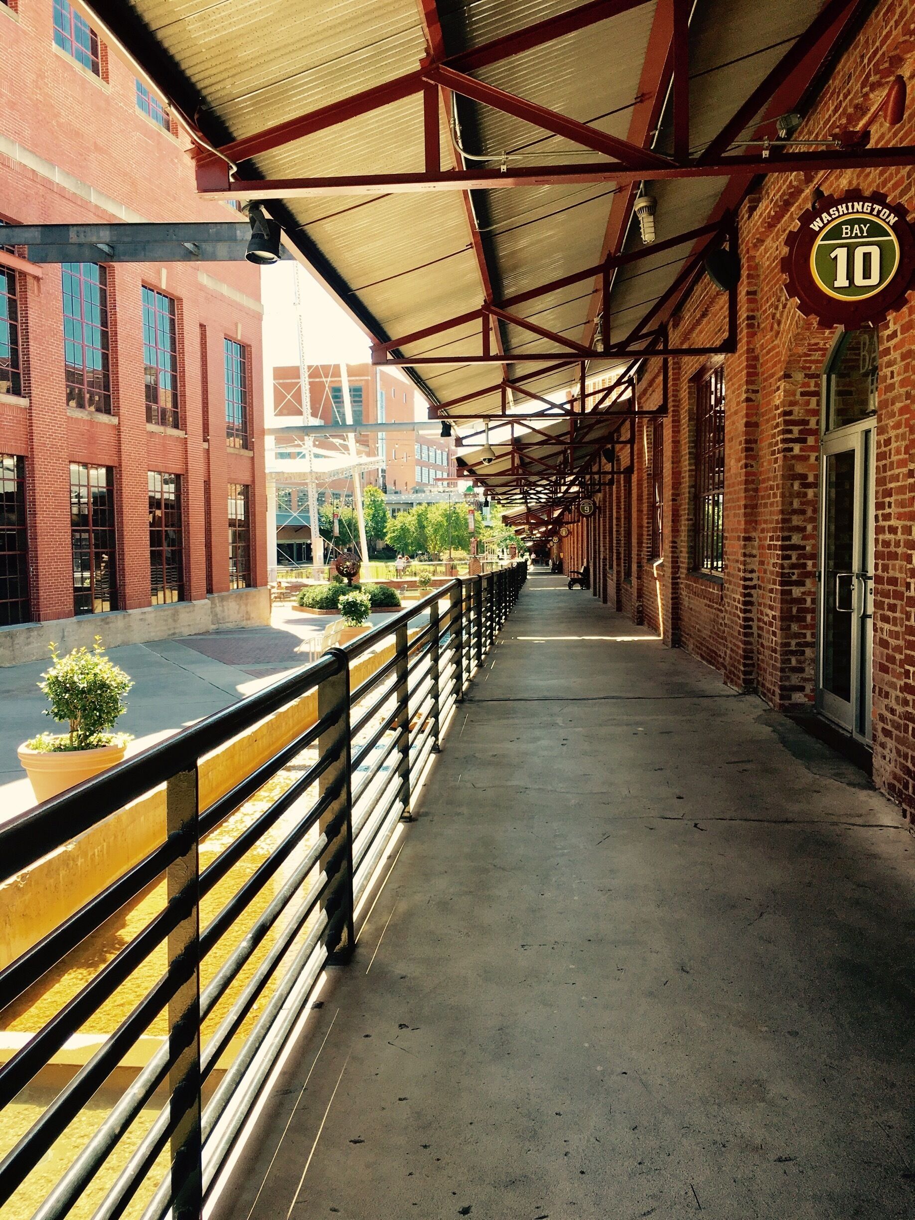 Dinning and shopping in Durham at old tobacco factory.