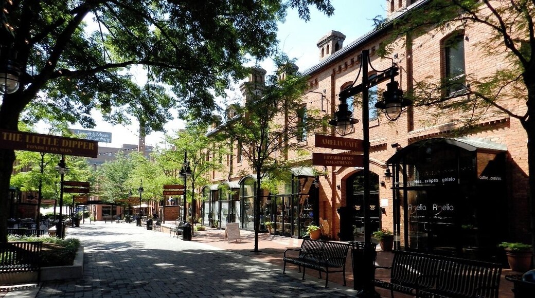 Brightleaf is part of downtown Durham, NC's renaissance. Old tobacco warehouses have found new life as shops and restaurants.