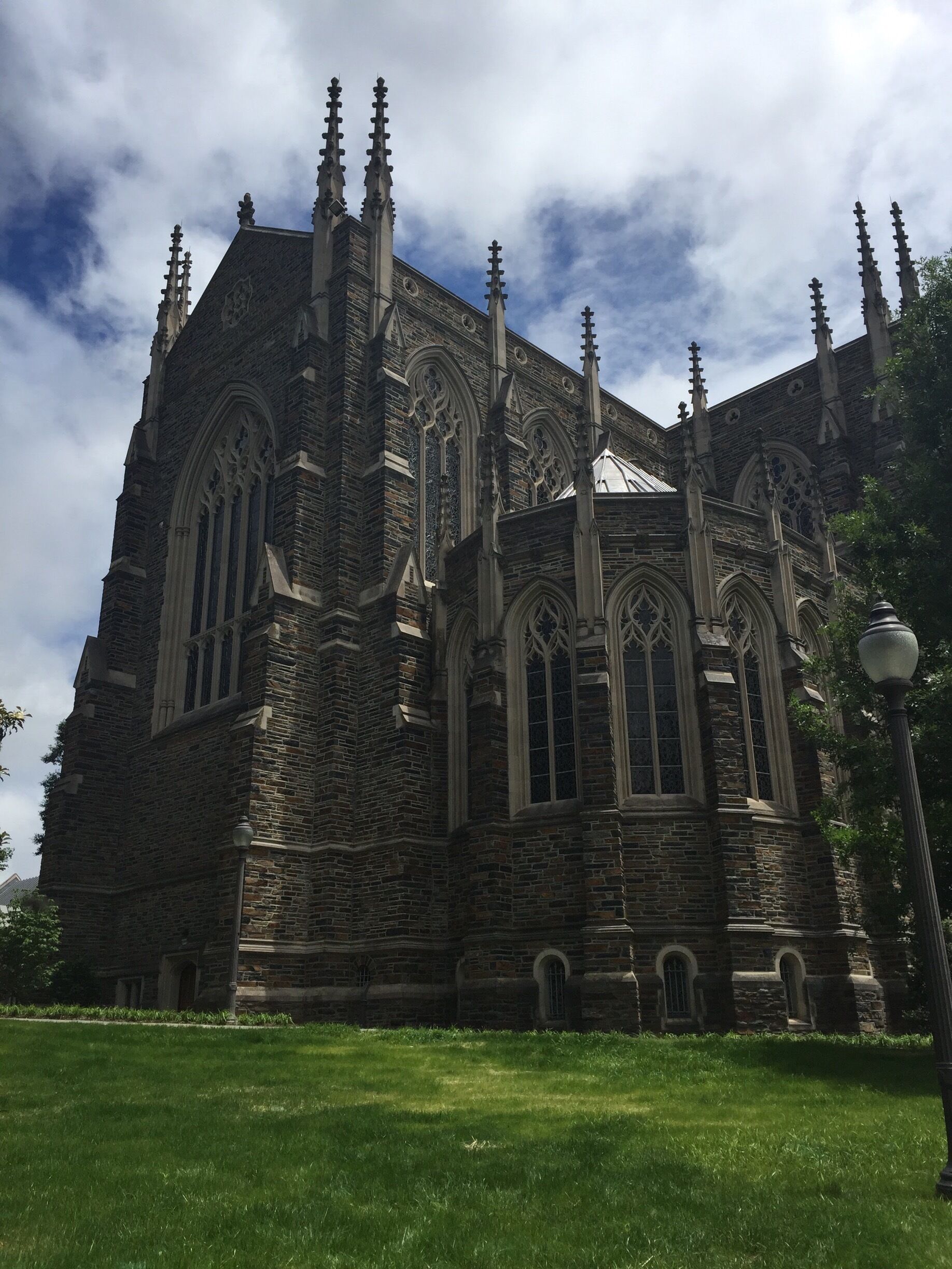 Duke University Chapel. Beautiful inside and out. #dukechapel #duke #dukeschooloftheology  #green #nc 