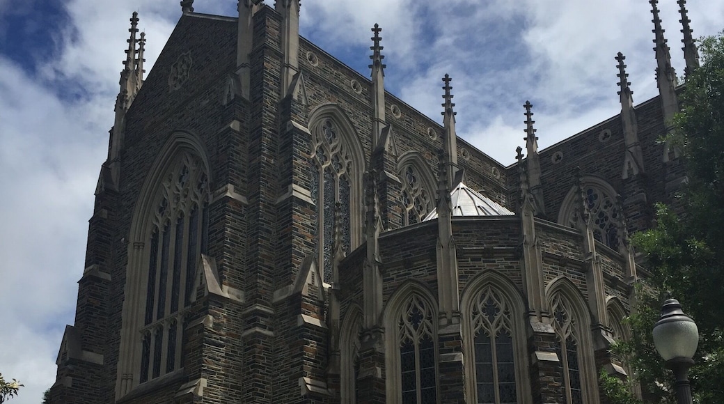 Duke University Chapel. Beautiful inside and out. #dukechapel #duke #dukeschooloftheology #green #nc