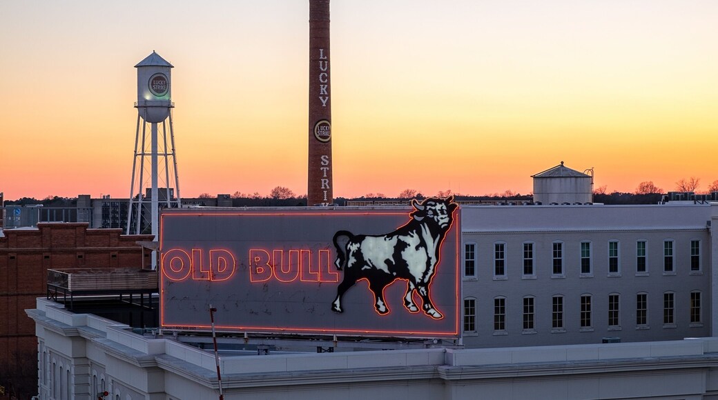 Sunset over American Tobacco