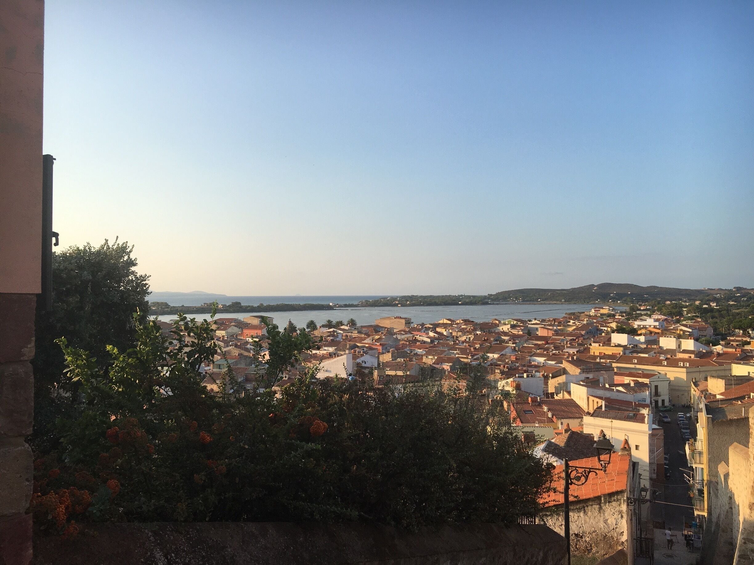 Beautiful view atop Calaforte.