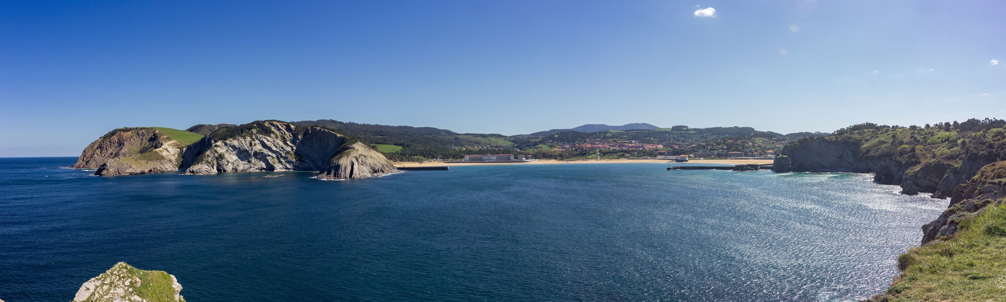 Coastal view near Barrika in the Basque Country (Spain)