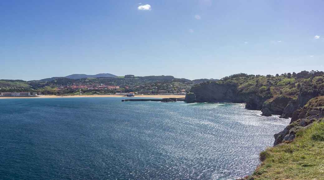 Coastal view near Barrika in the Basque Country (Spain)