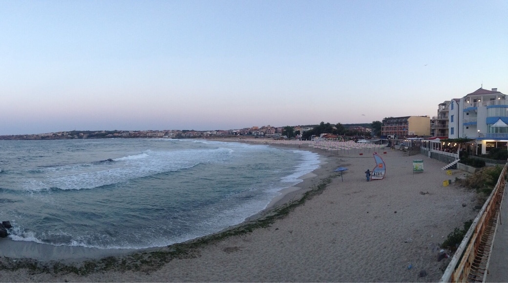 Вид на пляж