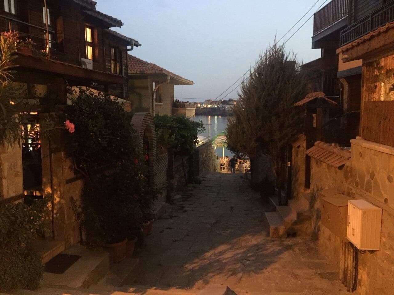 Улицы старого города Созополя