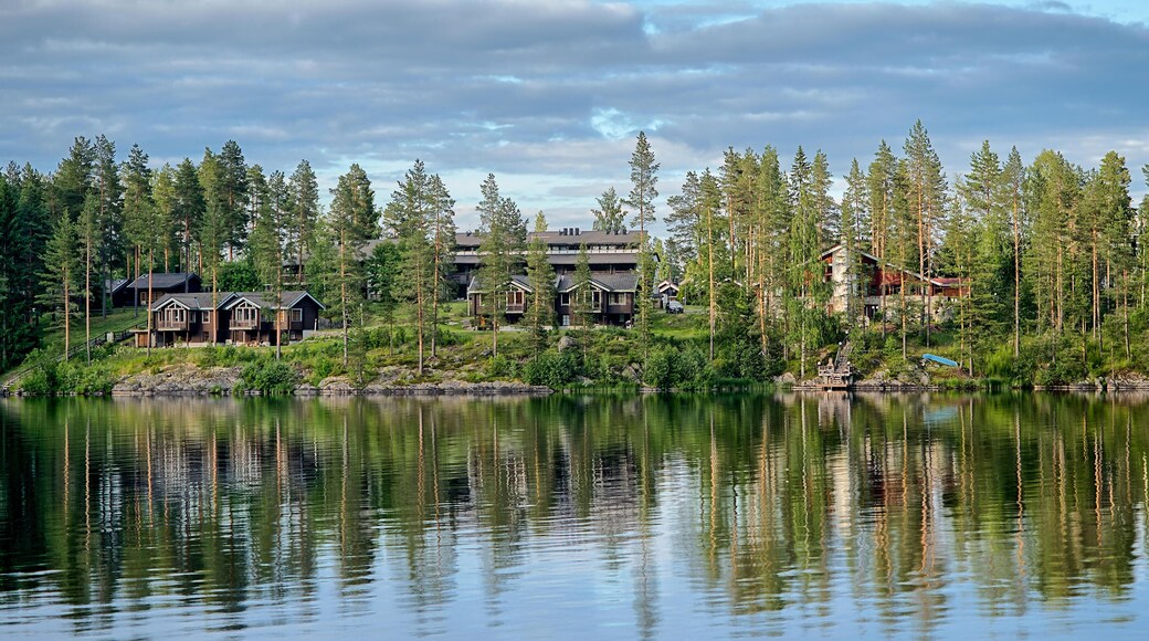 Lake Syvarijarvi in Nilsia, Kuopio, Finland