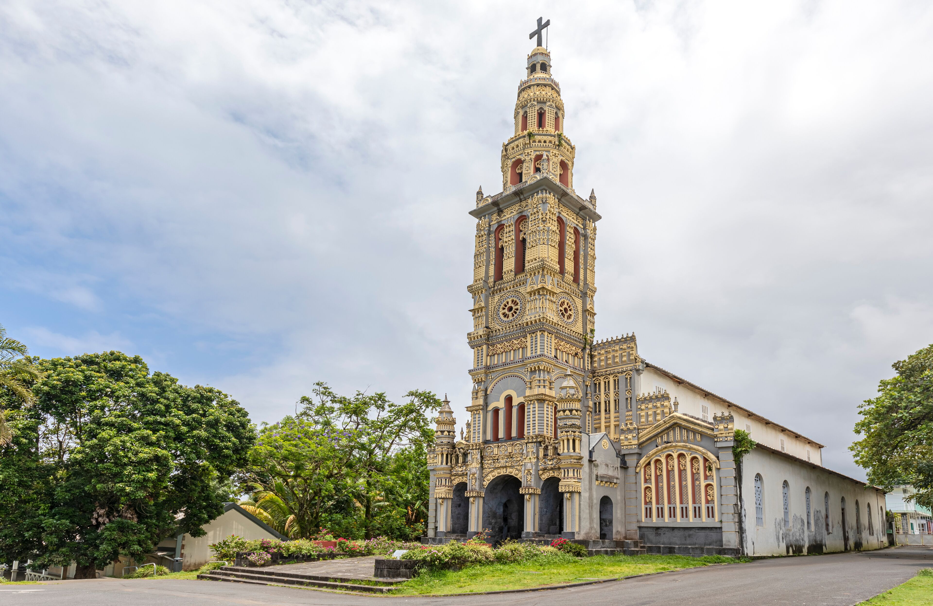 Church of Sainte-Anne in Saint-Benoit (La Reunion)