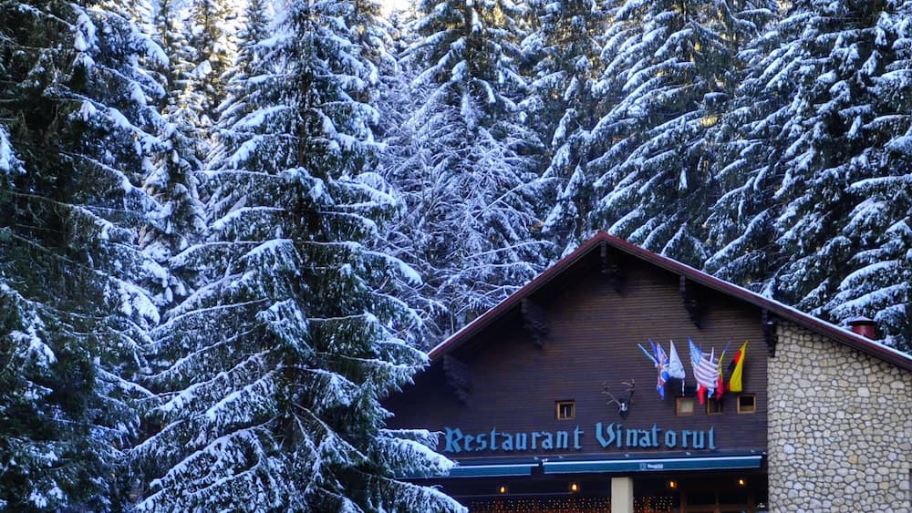 The famous winter ski resort with great nightlife and awesome slopes #romania #architecture