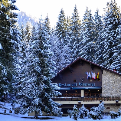 The famous winter ski resort with great nightlife and awesome slopes #romania #architecture