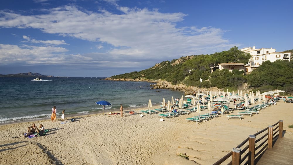 Baja Sardinia beach Sardinia Italy