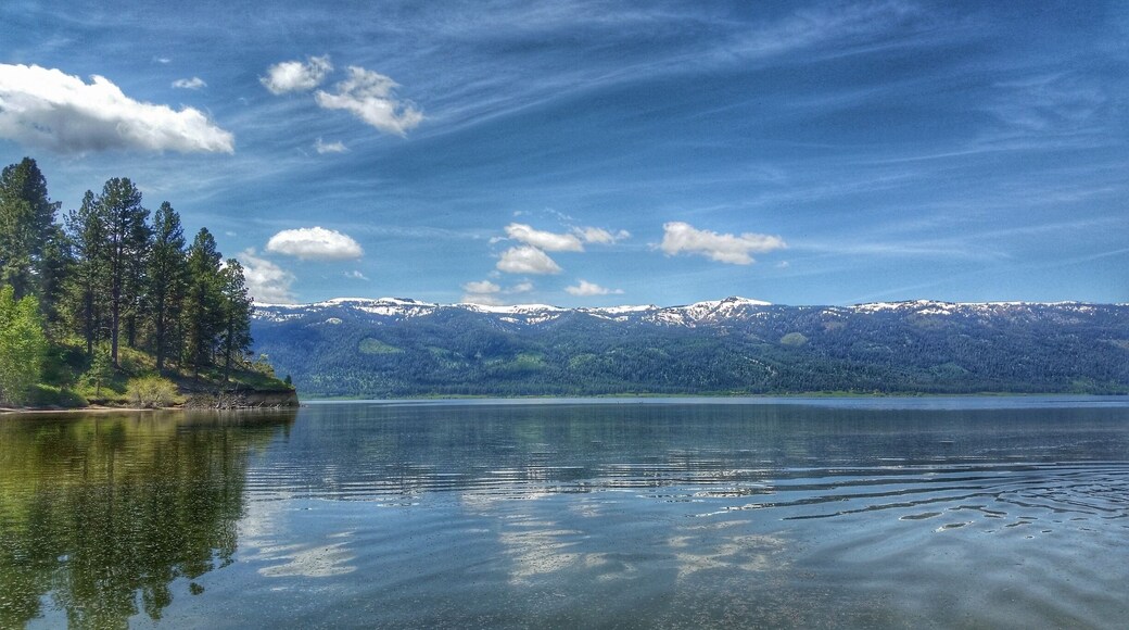 Late May - Early June. Enjoying the beautiful calm day.