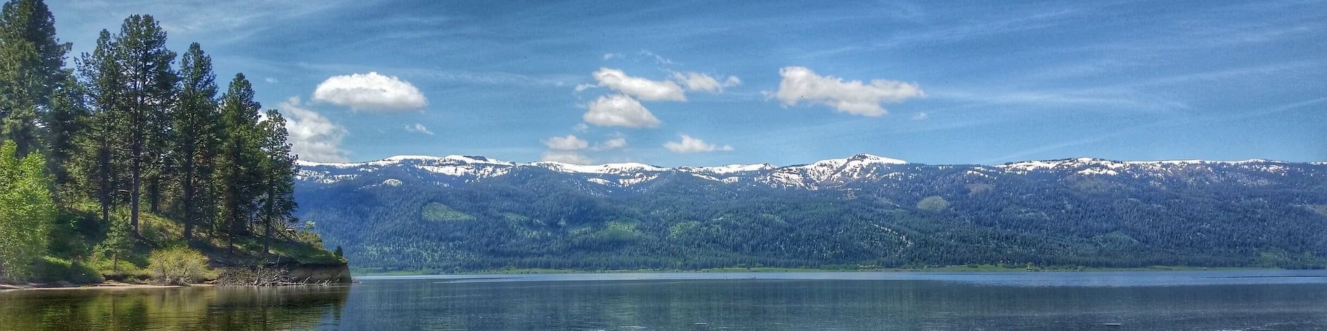 Late May - Early June. Enjoying the beautiful calm day.