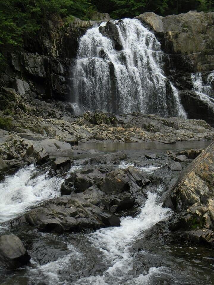 Houston Brook Falls is a great place to spend a hot day.