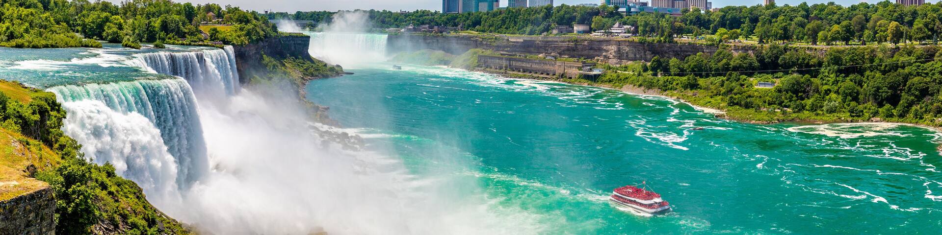 American falls at Niagara falls