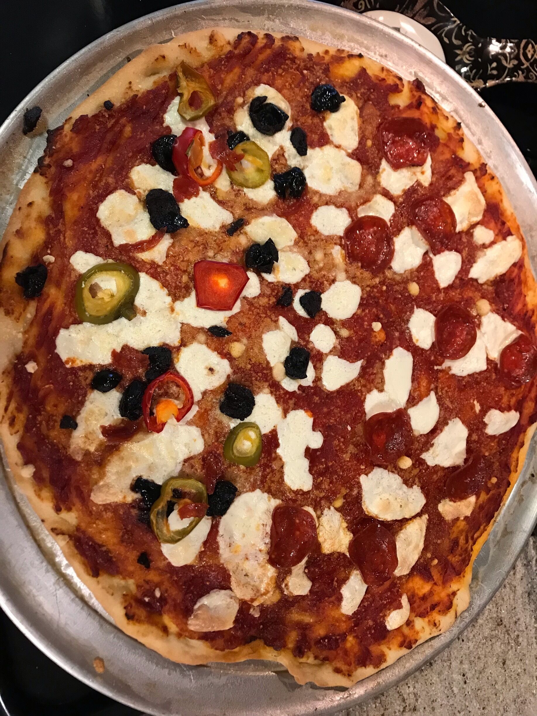 Nothing beats homemade pizza!