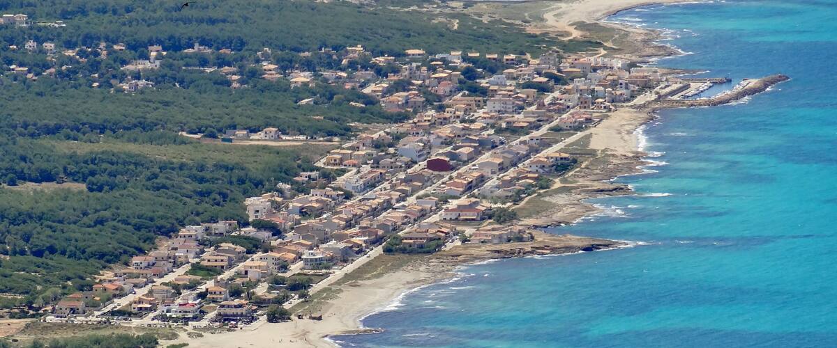 Son Serra de Marina in der Gemeinde Santa Margalida, Mallorca, Spanien