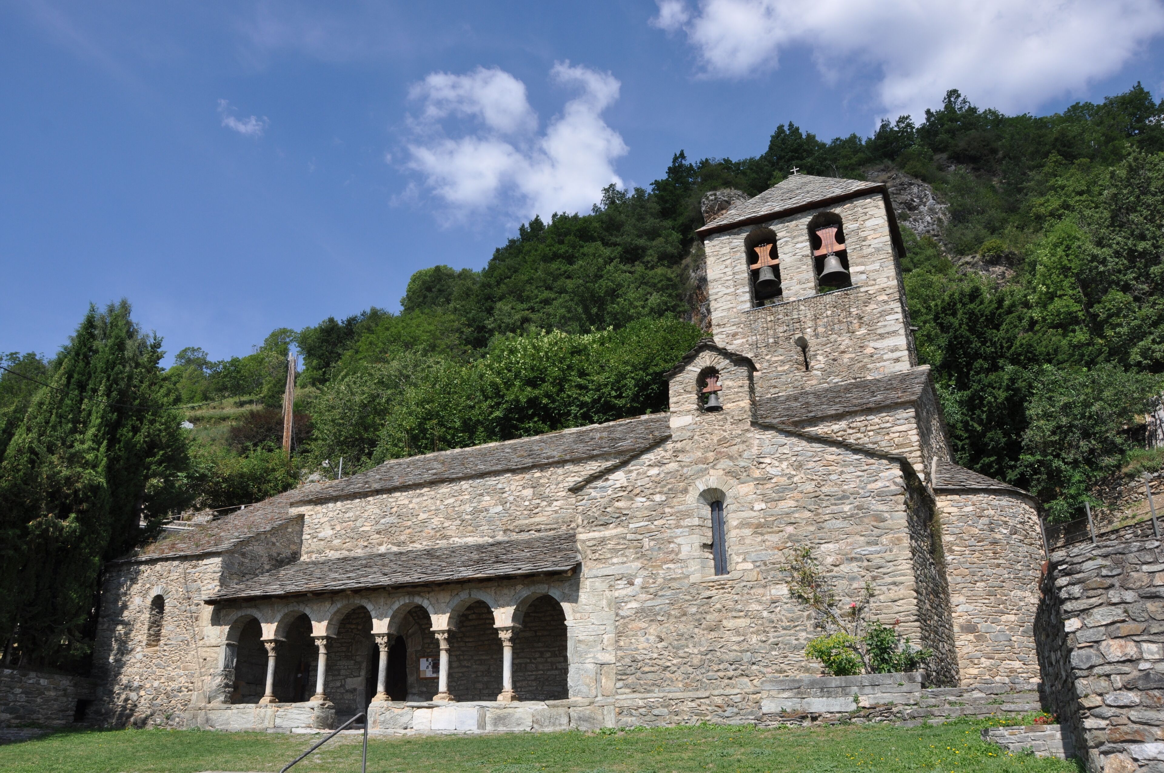 Queralbs. Parish church of St. James. 12th. C.