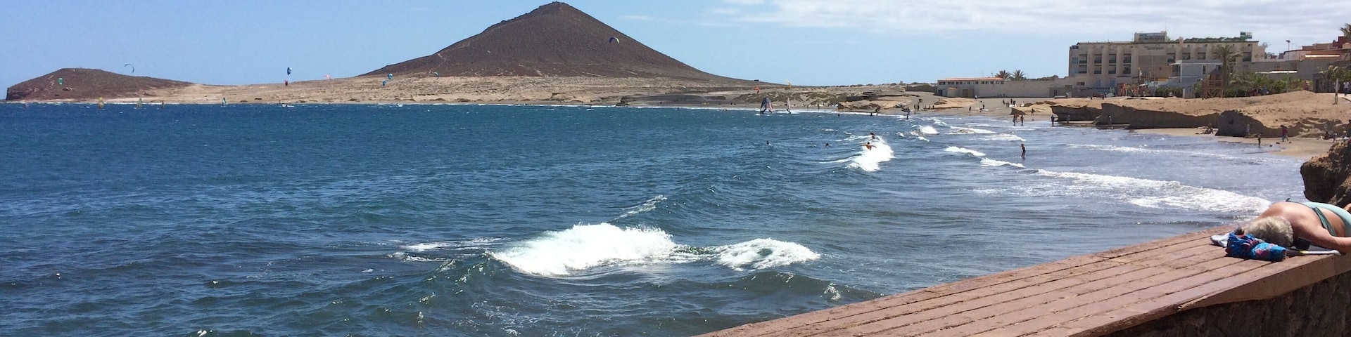 Water sports in the sunshine
