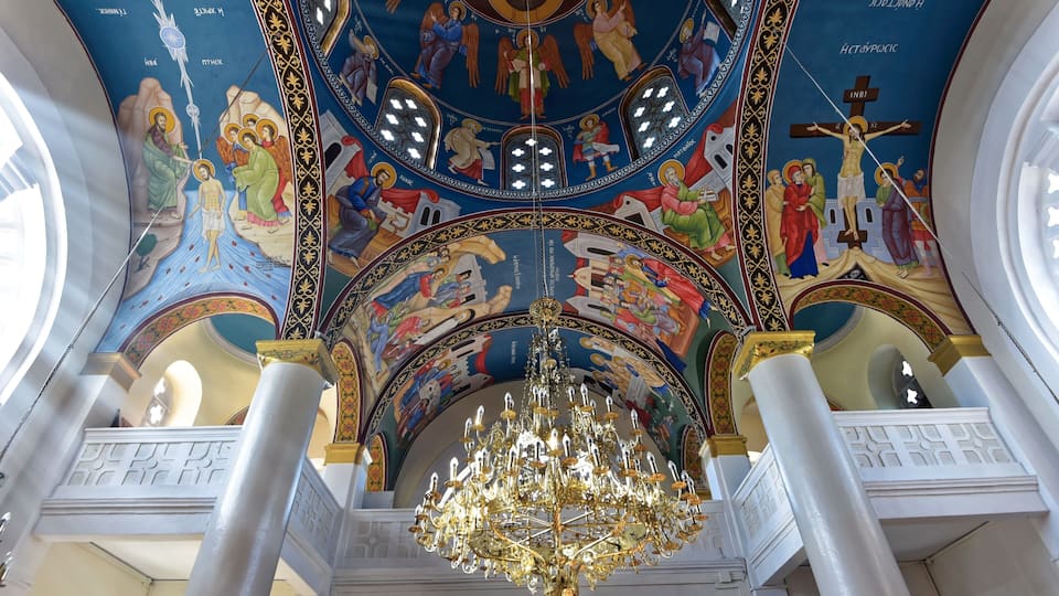 Zypern - Panagia Ematousa in Chlorakas Innenraum